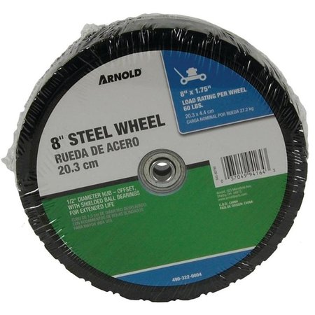 ARNOLD MTD Wheel, 8 x 134 in Tire, Diamond Tread 490-322-0004/875B